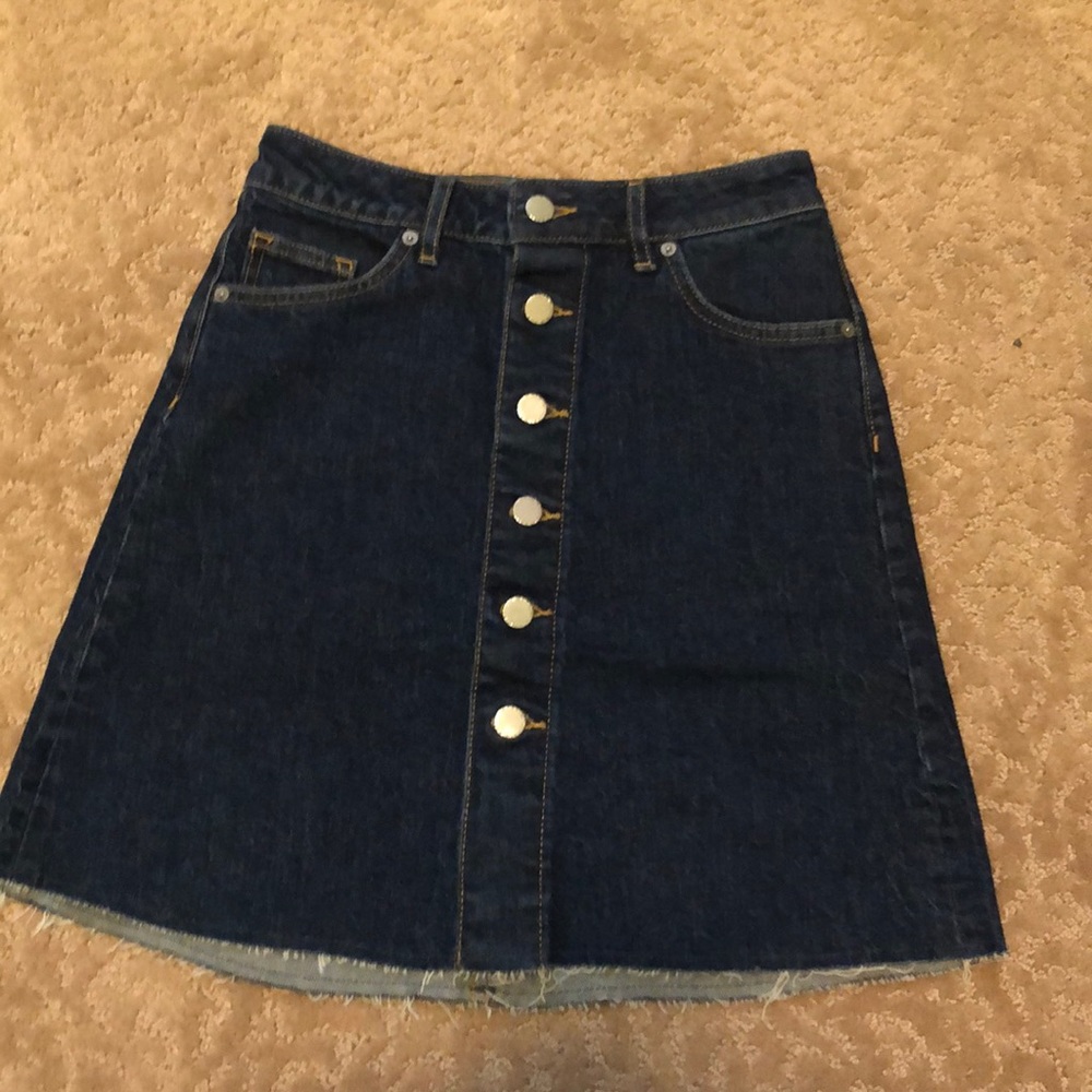 Denim skirt